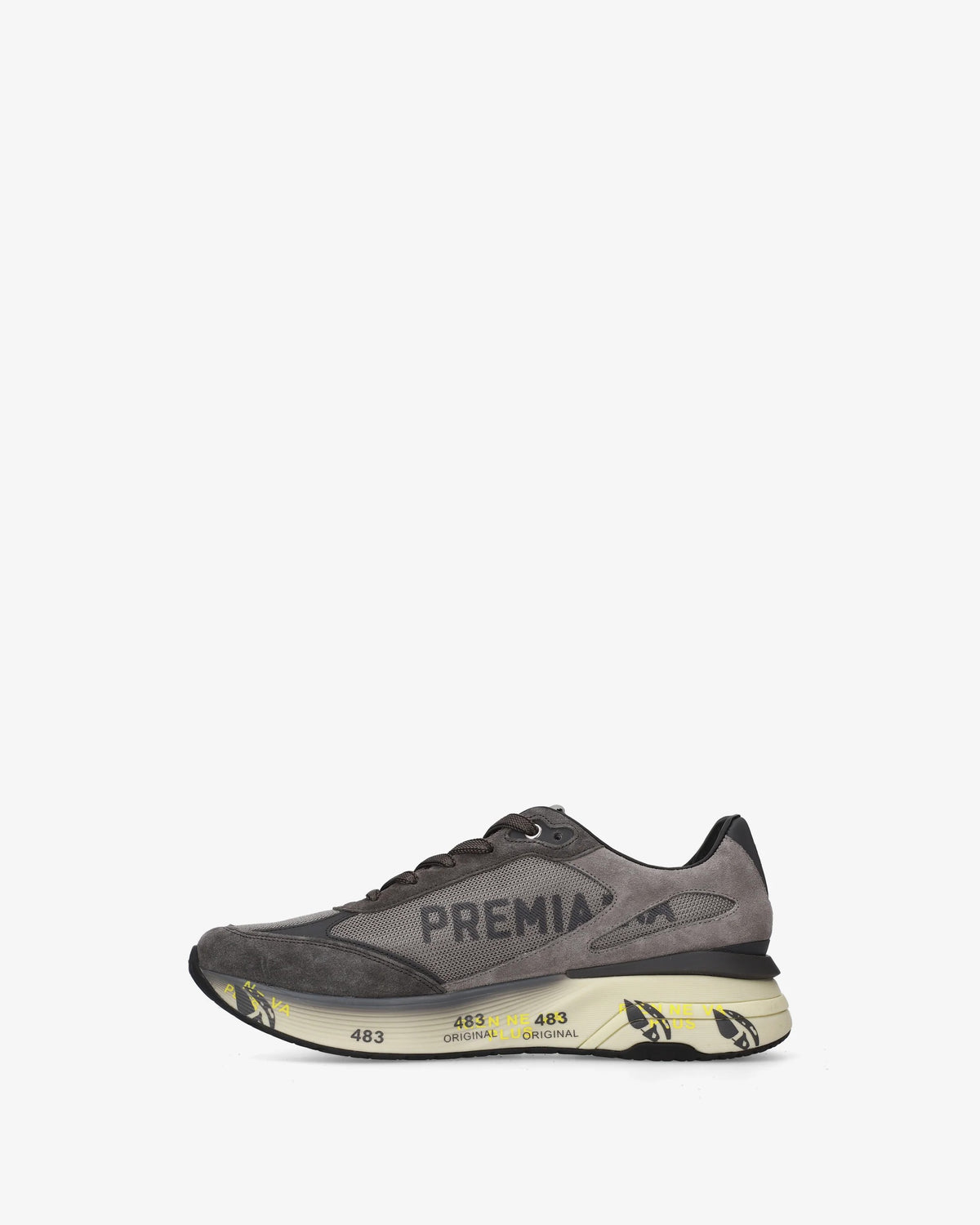 PREMIATA Sneaker Uomo Moerun 8540-Grigio/Nero