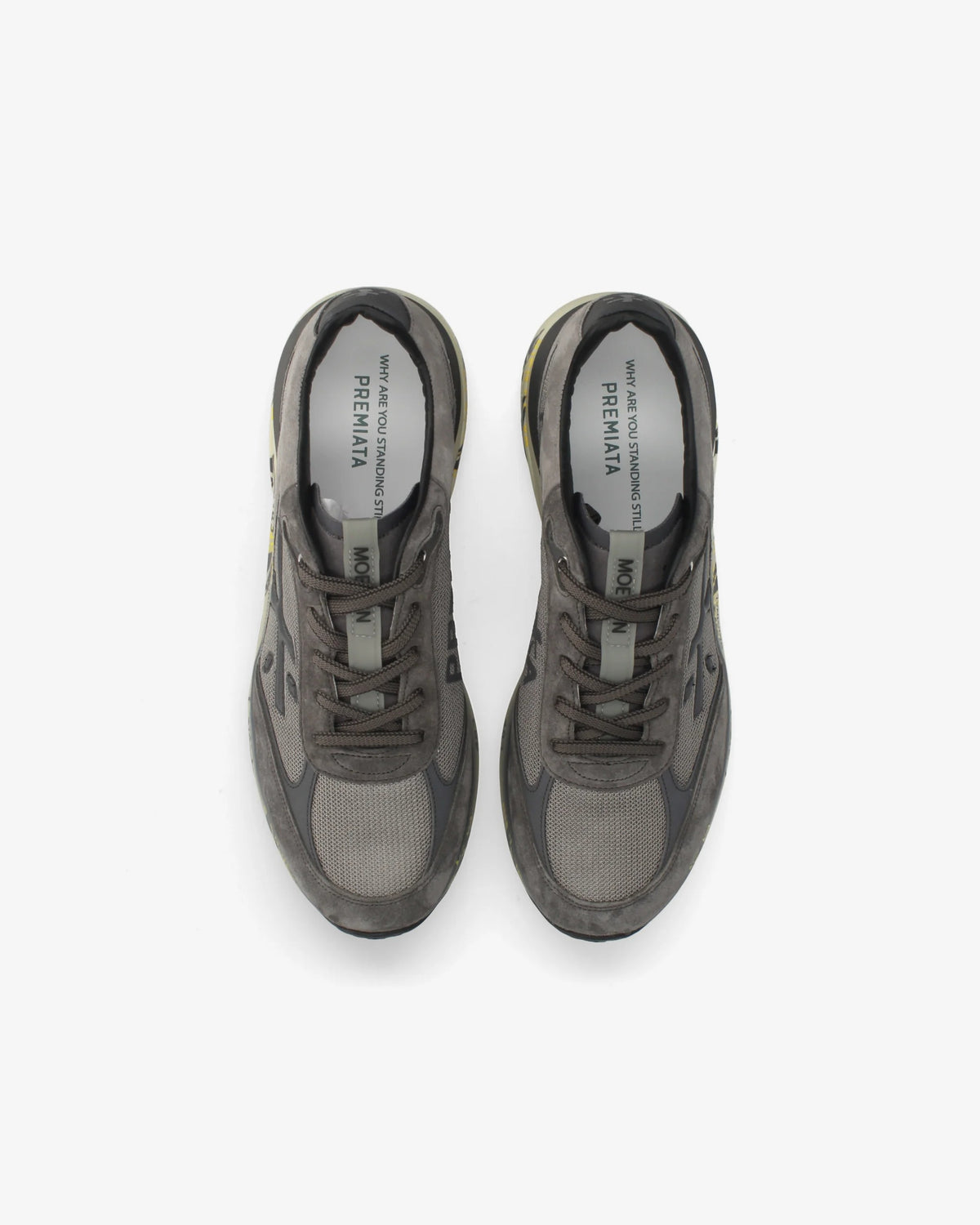 PREMIATA Sneaker Uomo Moerun 8540-Grigio/Nero