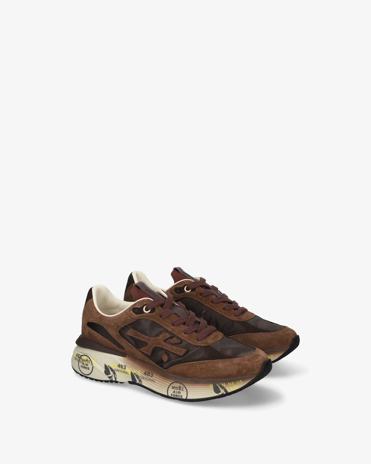 PREMIATA Sneaker Donna Moerun D 8562-Marrone