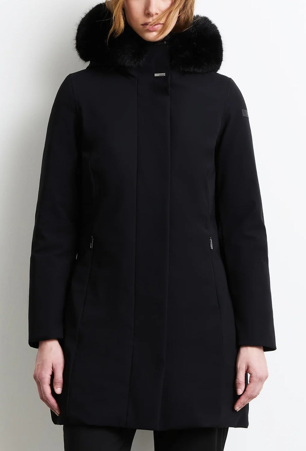 RRD Giacca Donna SURFLEX WINTER LONG FUR-Black