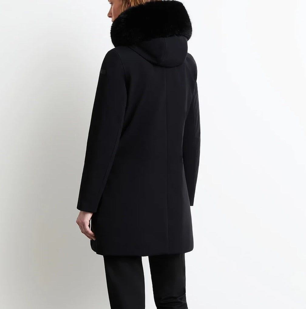RRD Giacca Donna SURFLEX WINTER LONG FUR-Black