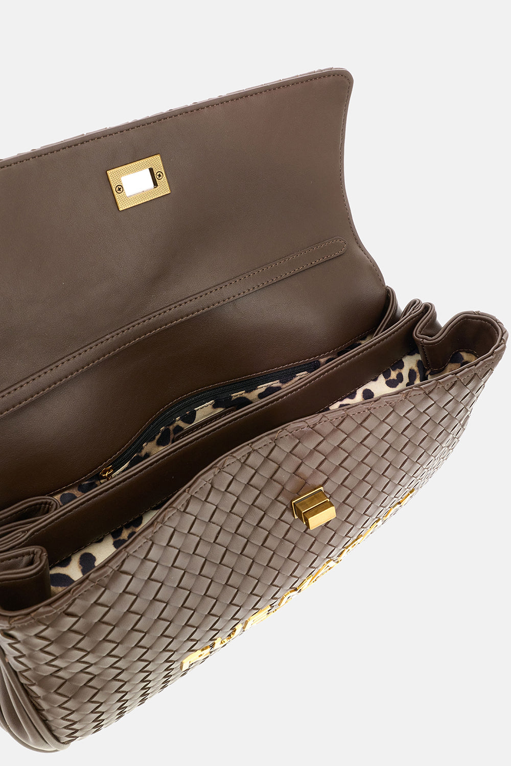 RUE MADAM Borsa LES JOURS XL MOTIF-Chocolate