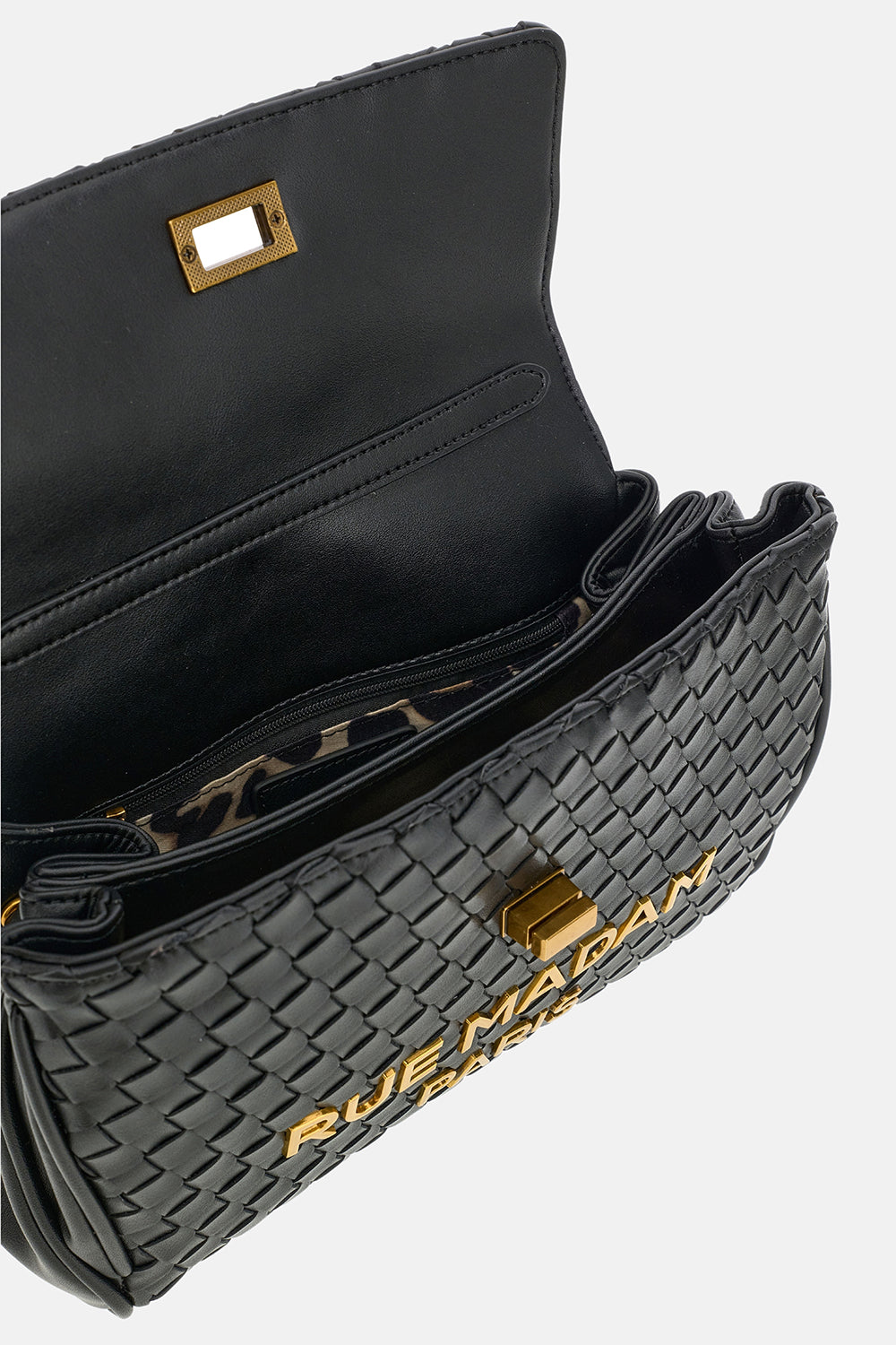 RUE MADAM Borsa LES JOURS XS MOTIF-Black