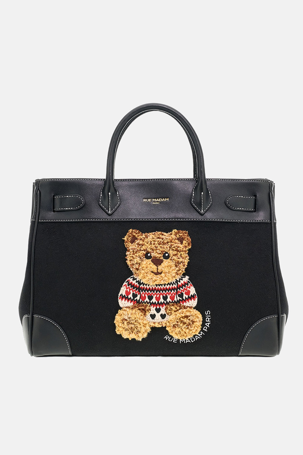 RUE MADAM Borsa MARVIN LOVE TOTE-Black