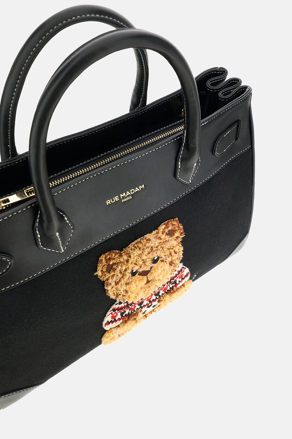 RUE MADAM Borsa MARVIN LOVE TOTE-Black