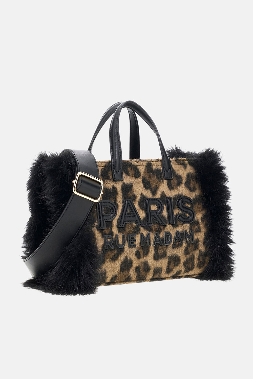 RUE MADAM Borsa MEGEVE MINI TOTE-Leopard
