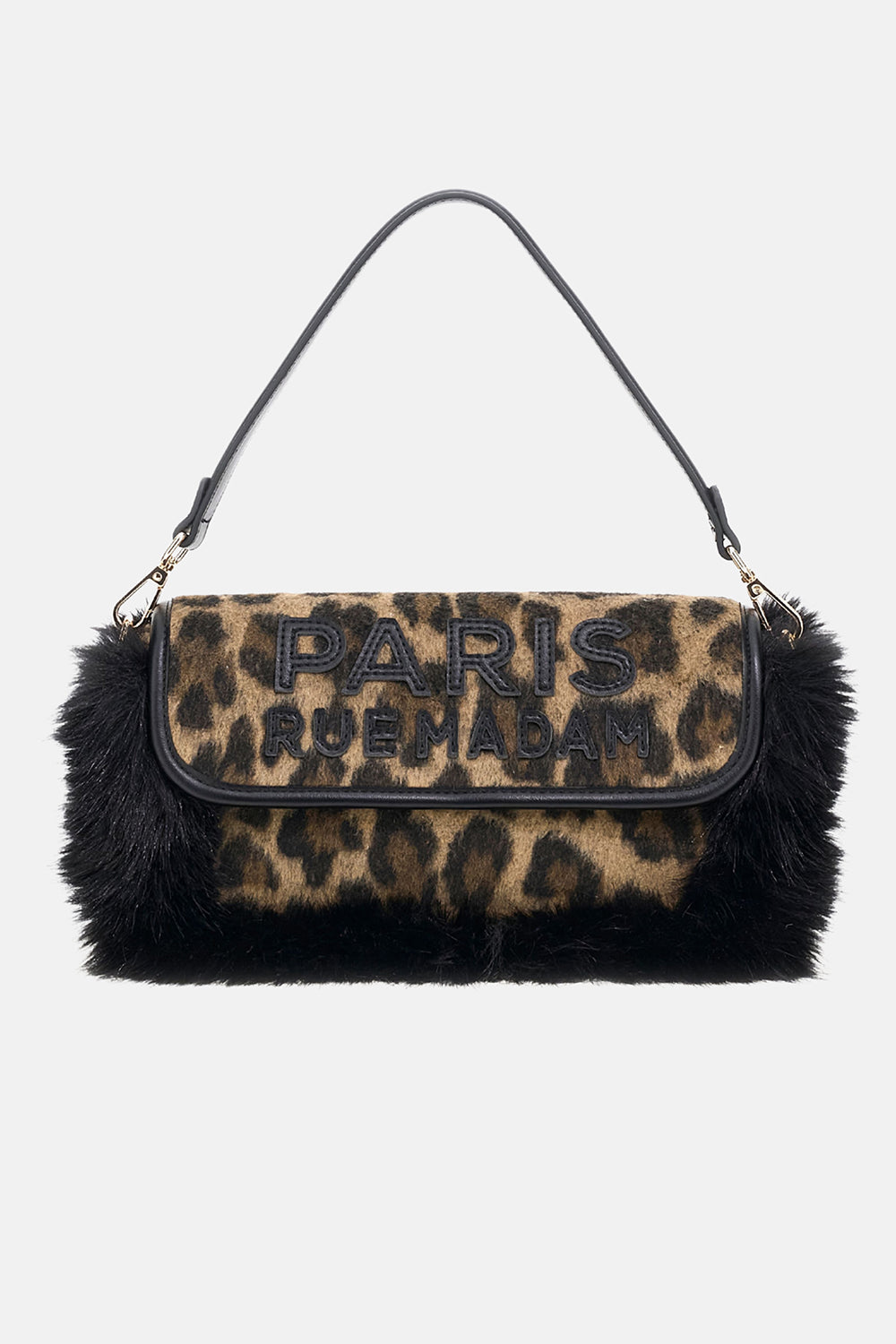 RUE MADAM Borsa MEGEVE SHOULDER-Leopard