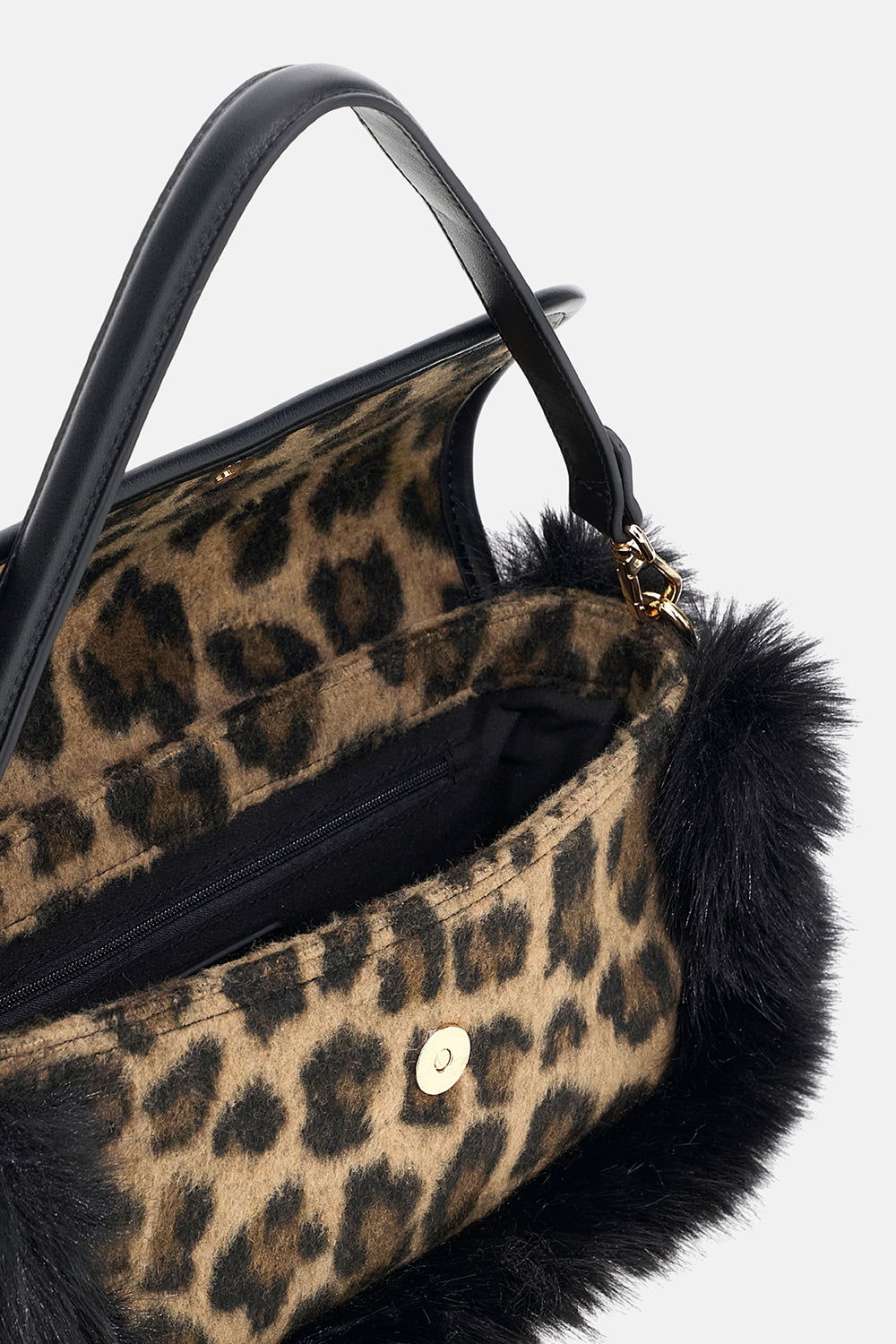 RUE MADAM Borsa MEGEVE SHOULDER-Leopard