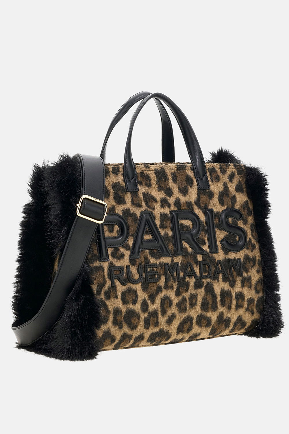 RUE MADAM Borsa MEGEVE TOTE-Leopard