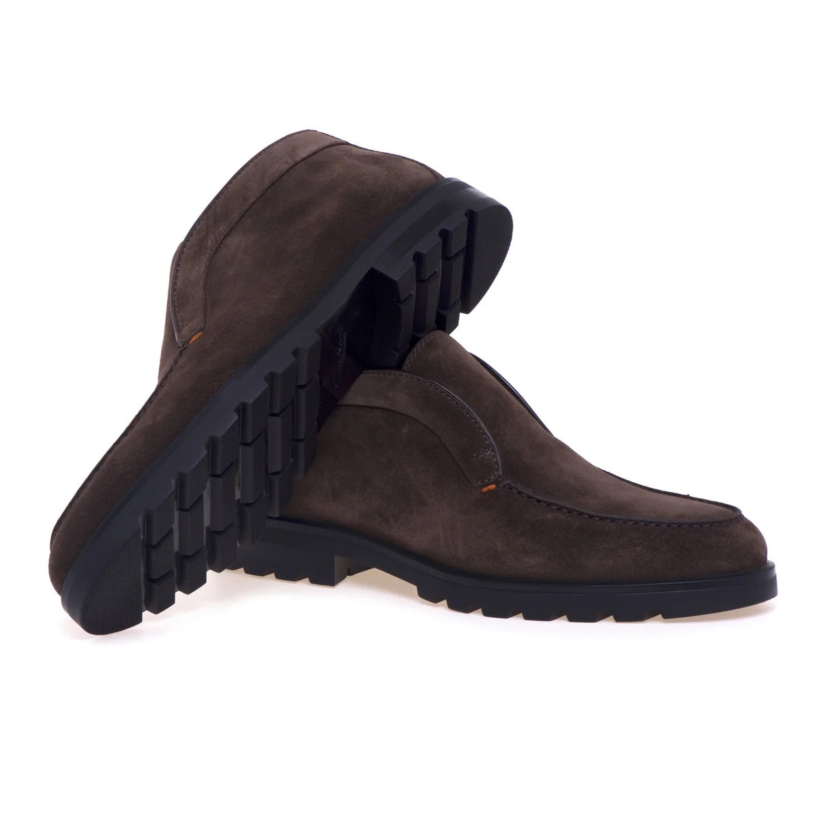 SANTONI Scarpa Uomo Desert Boot Rock-Testa di Moro