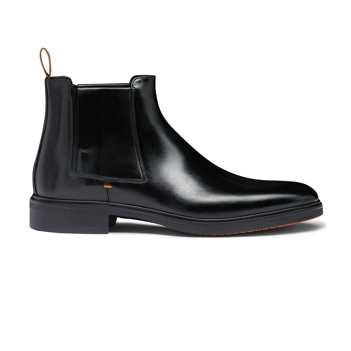 SANTONI Derby Uomo Easy Pelle-Nero Fumo