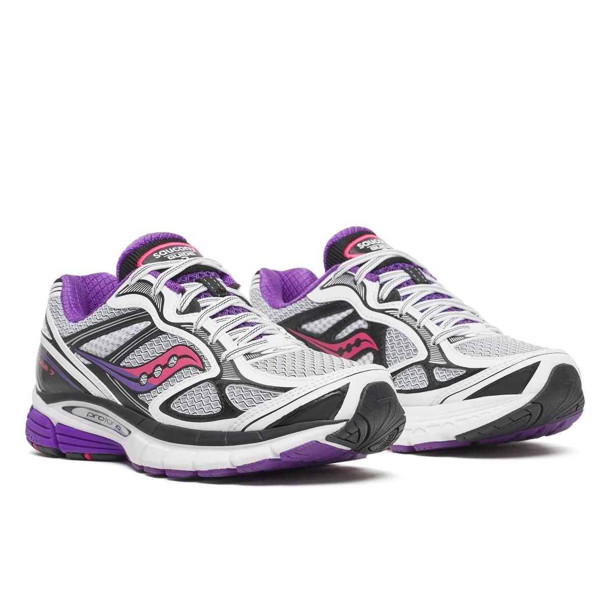 SAUCONY Sneaker Donna PROGRID GUIDE 7-White/Drupe