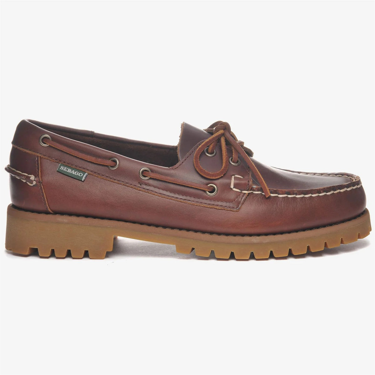 SEBAGO Mocassino Uomo RANGER WAXY-Brown Gum