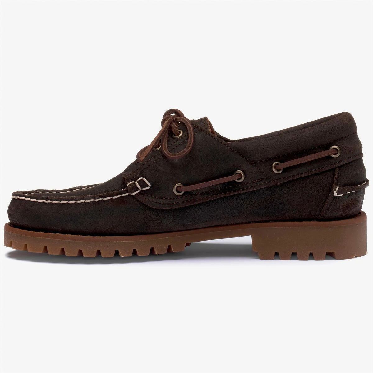 SEBAGO Scarpa Uomo ACADIA SUEDE WAXED-Dark Brown