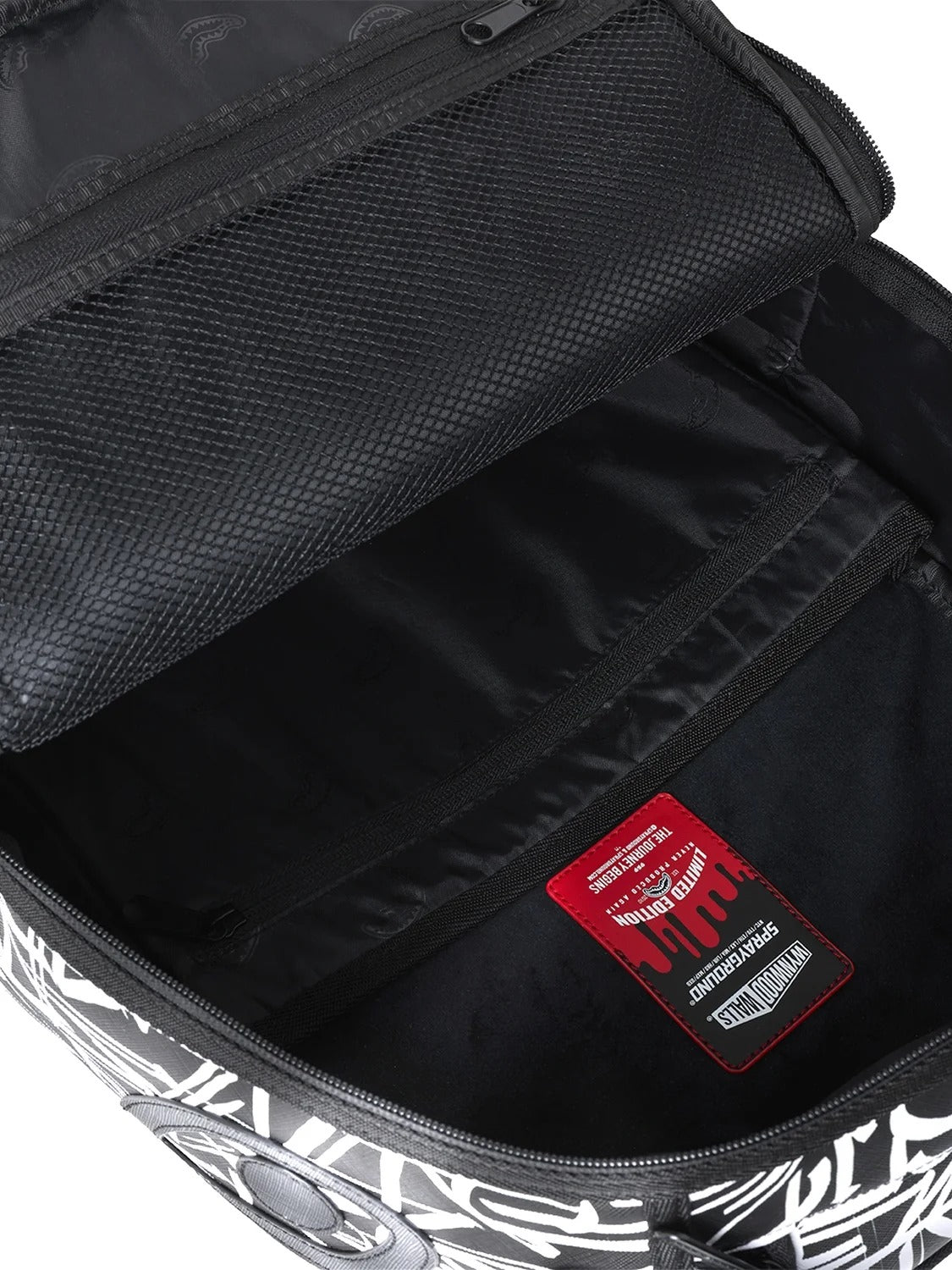 SPRAYGROUND Zaino WYNWOOD WALLS DEFER-Nero/Bianco