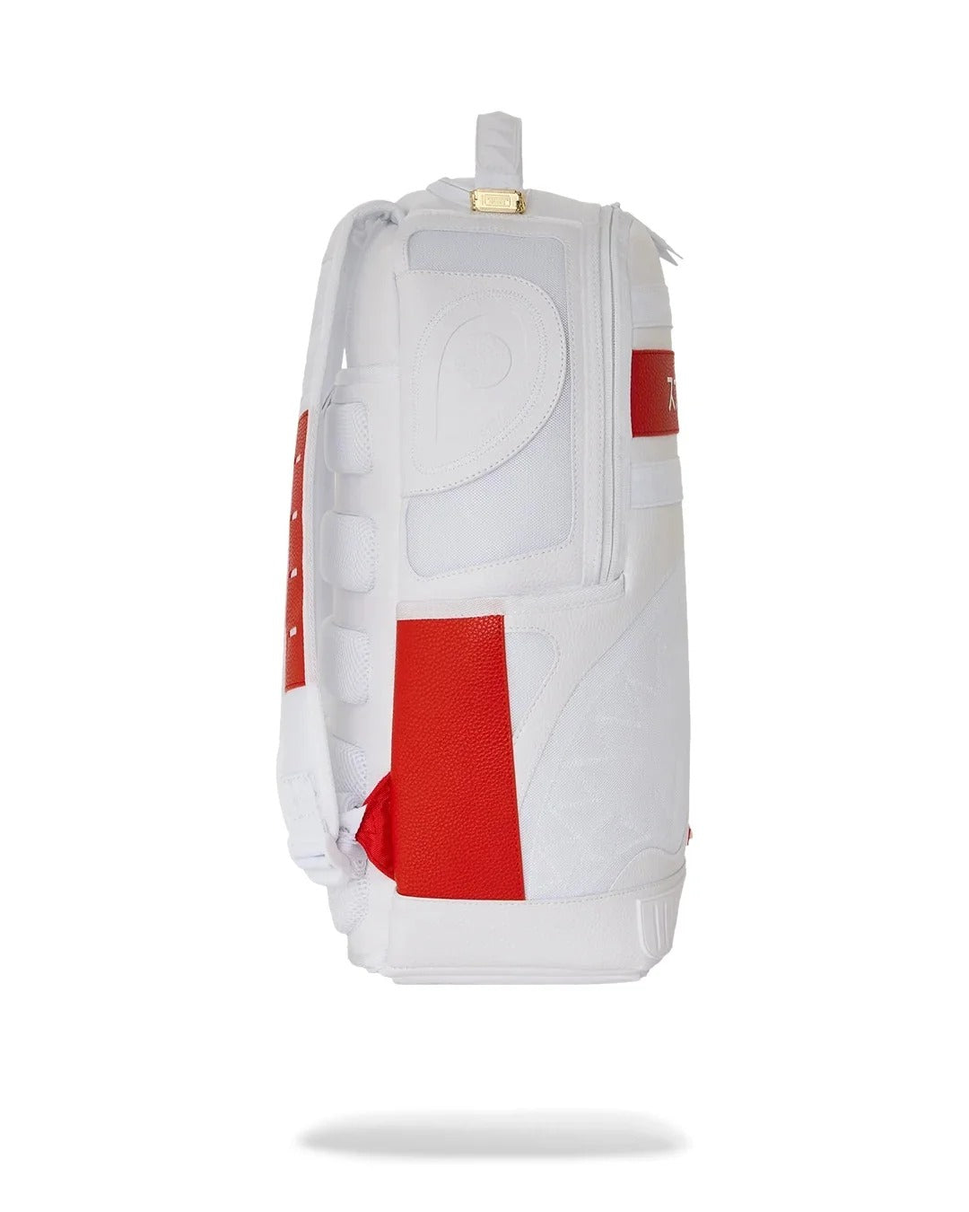 SPRAYGROUND Zaino ALL DAY WHITE JAPAN-Bianco/Rosso