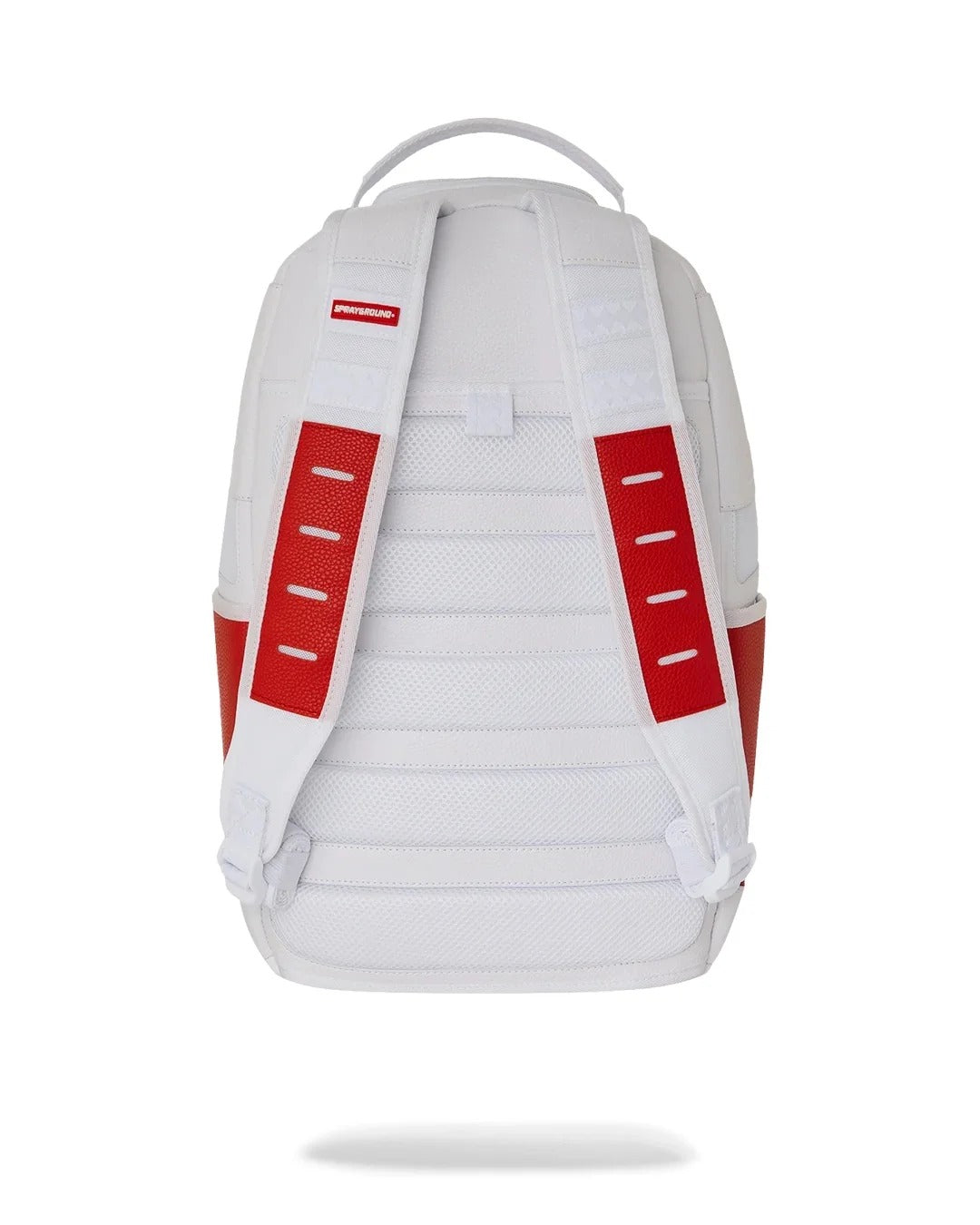 SPRAYGROUND Zaino ALL DAY WHITE JAPAN-Bianco/Rosso