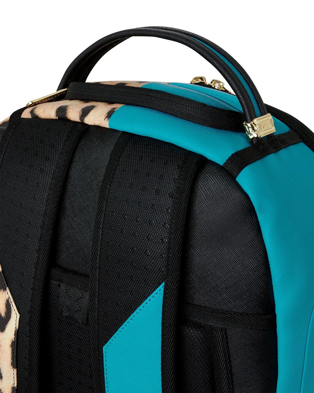 SPRAYGROUND Zaino CHEETAH SPLIT-Turchese/Animalier