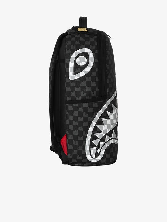 SPRAYGROUND Zaino DRIP CHECK SHARK-Nero