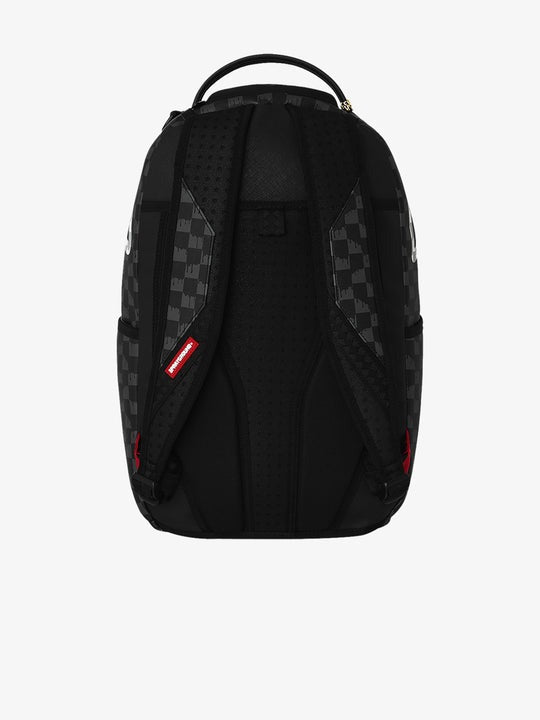 SPRAYGROUND Zaino DRIP CHECK SHARK-Nero