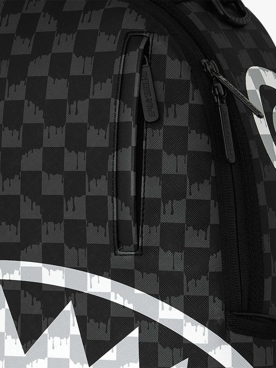 SPRAYGROUND Zaino DRIP CHECK SHARK-Nero