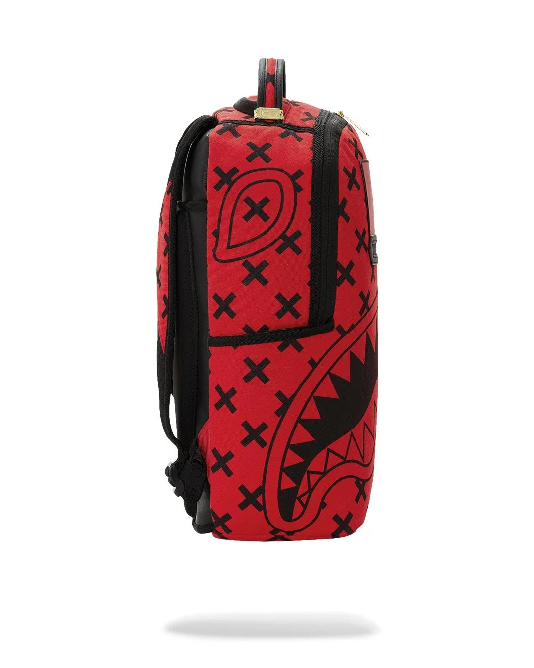 SPRAYGROUND Zaino REVERSE HALF SPLIT-Rosso/Marrone