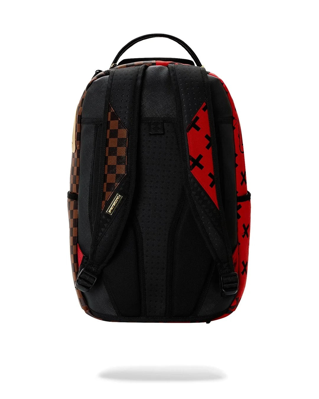SPRAYGROUND Zaino REVERSE HALF SPLIT-Rosso/Marrone