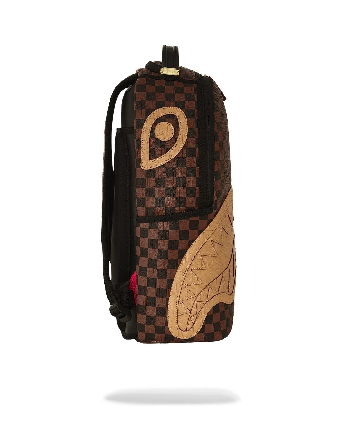 SPRAYGROUND Zaino EMBOSSED CHECK-Marrone
