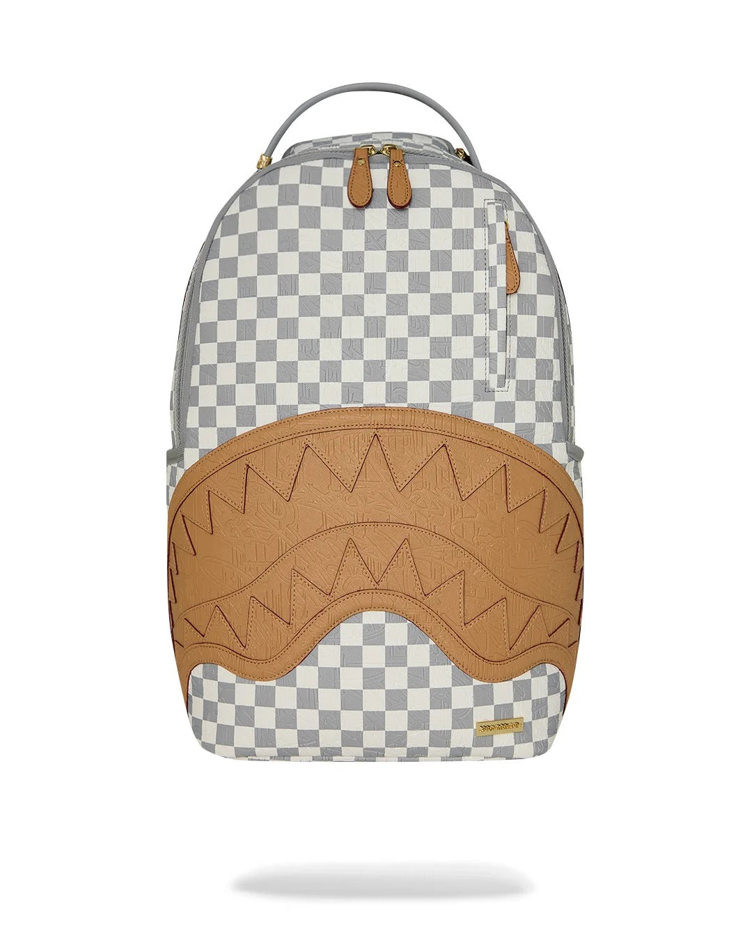 SPRAYGROUND Zaino EMBOSSED CHECK-Cream