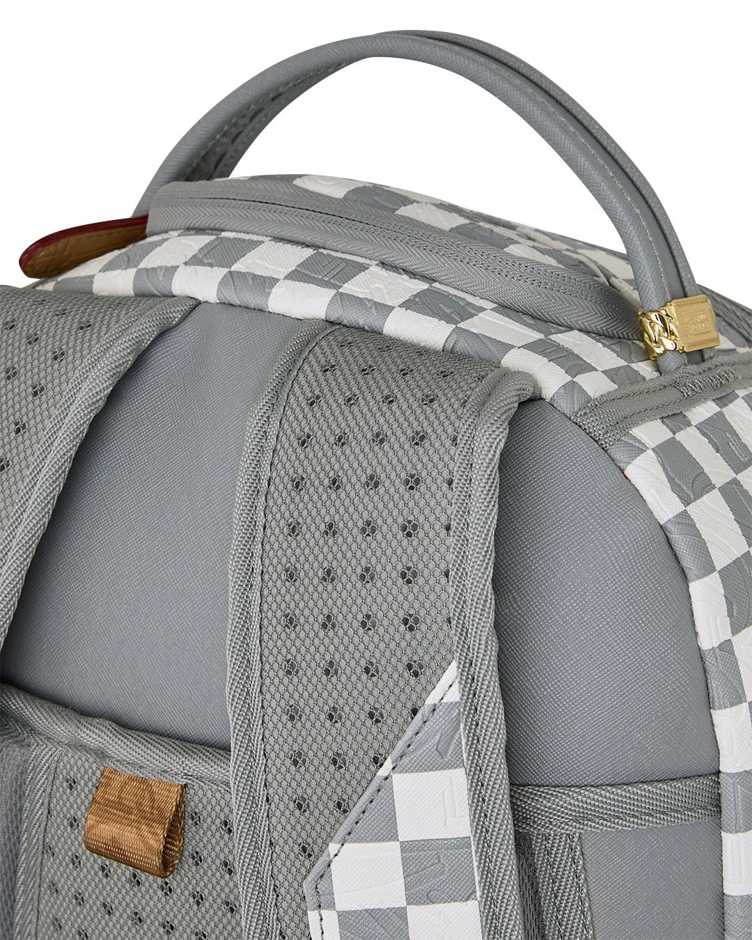 SPRAYGROUND Zaino EMBOSSED CHECK-Cream