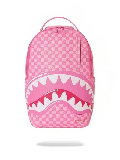SPRAYGROUND Zaino NEW CHECK FACES-Rosa