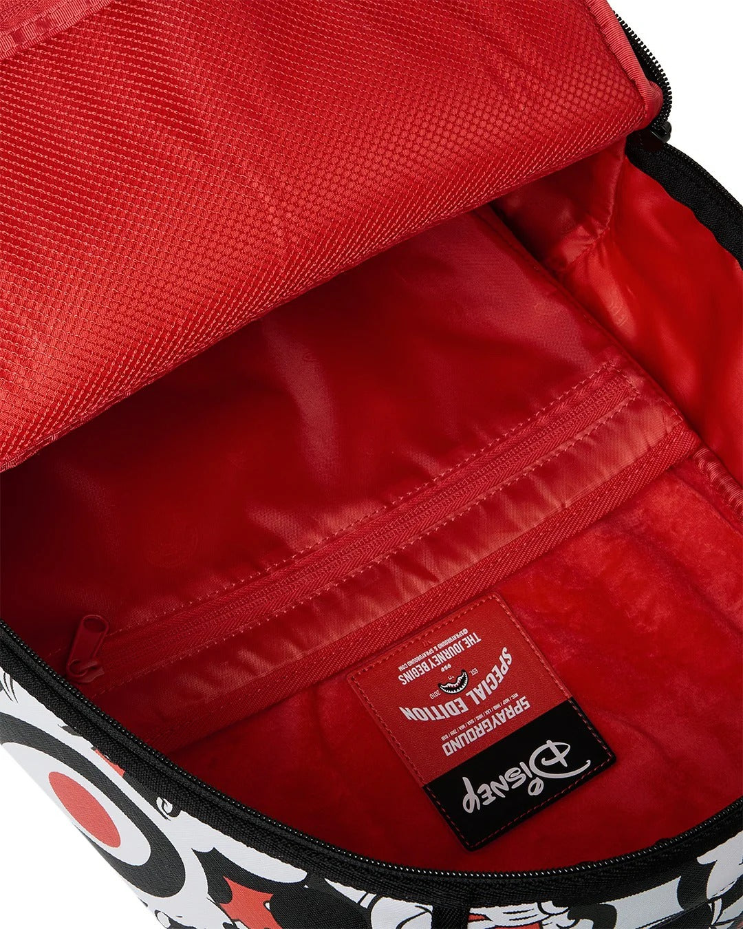SPRAYGROUND Zaino DISNEY Mickey CRAMMED-Nero/Bianco