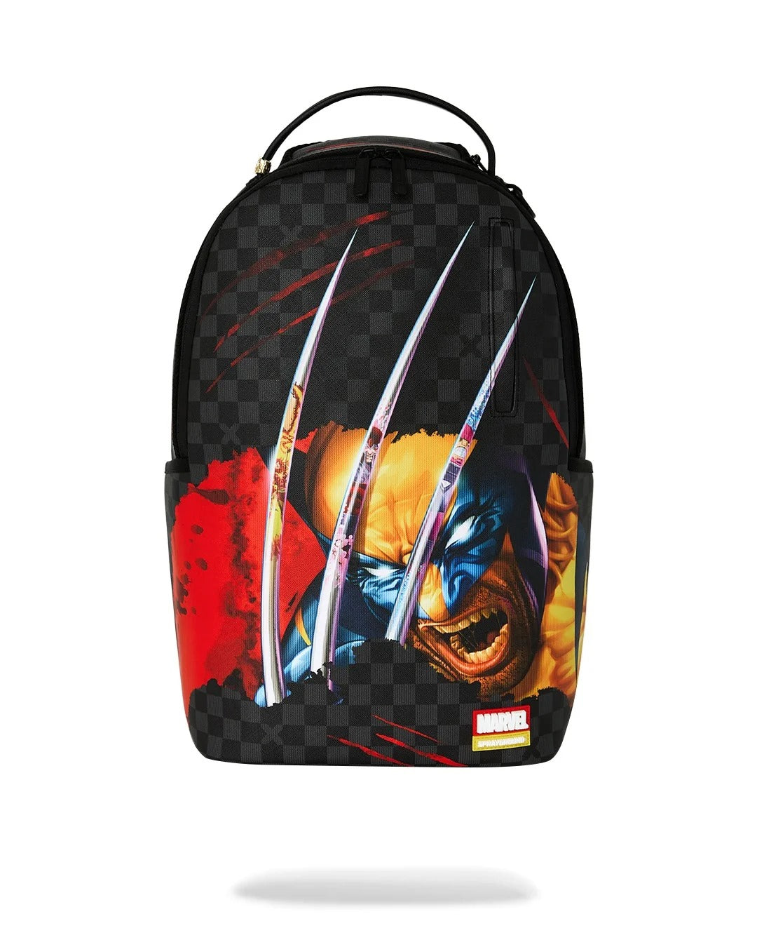 SPRAYGROUND Zaino MARVEL WOLVERINE SHARKMOUTH TEAR UP-Nero