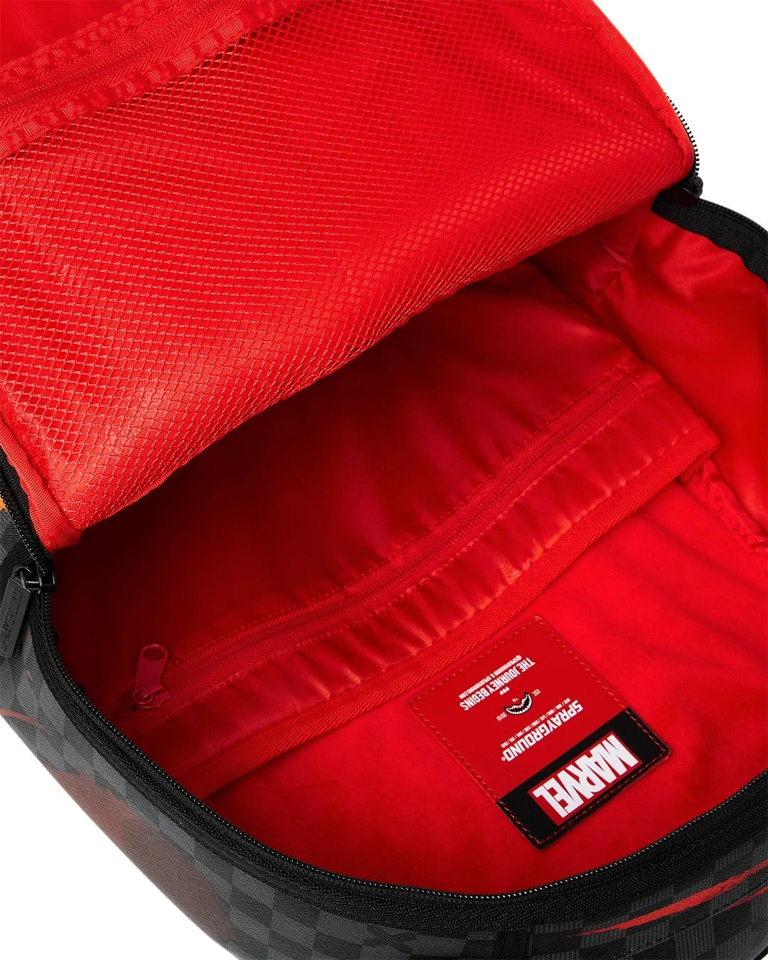 SPRAYGROUND Zaino MARVEL WOLVERINE SHARKMOUTH TEAR UP-Nero