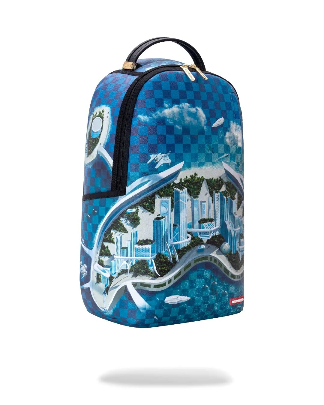 SPRAYGROUND Zaino SHARK ISLAND-Blu
