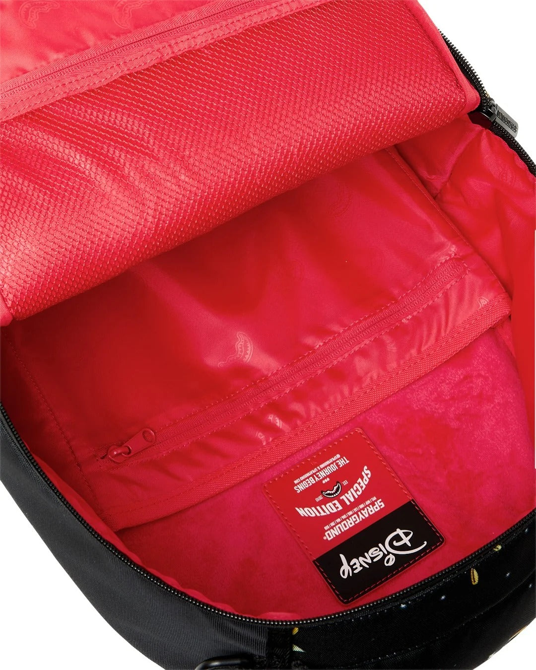 SPRAYGROUND Zaino DISNEY HOKUSAI MONEY WAVE-Nero/Oro