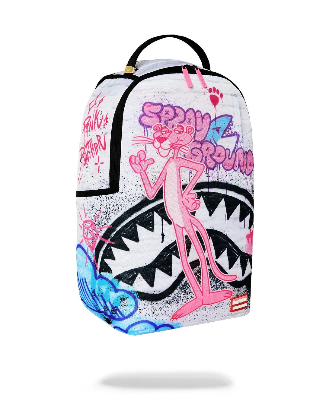 SPRAYGROUND Zaino PINK PANTHER GRAFF-Bianco/Multicolor