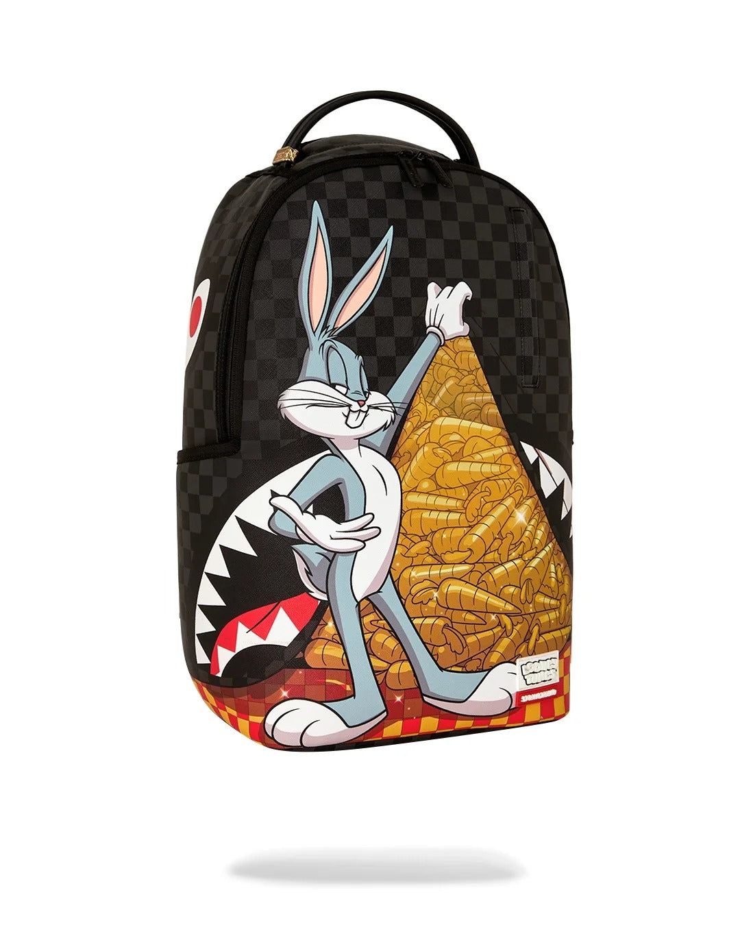SPRAYGROUND Zaino LOONEY CARROT STASH-Nero