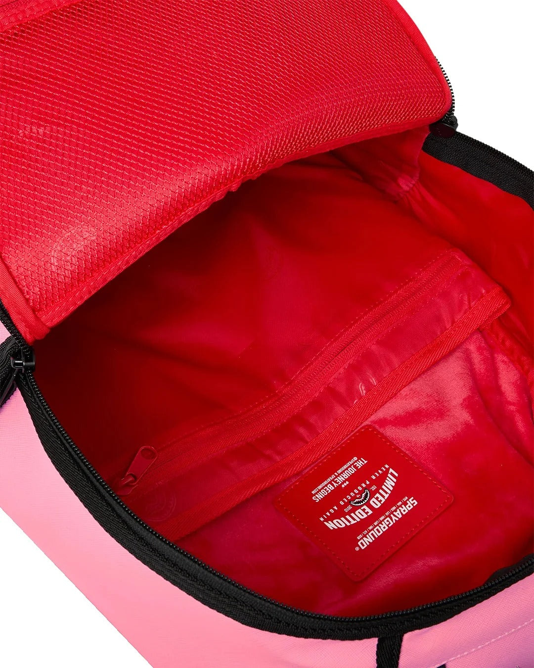 SPRAYGROUND Zaino SHARK CENTRAL EMBROIDERED-Rosa