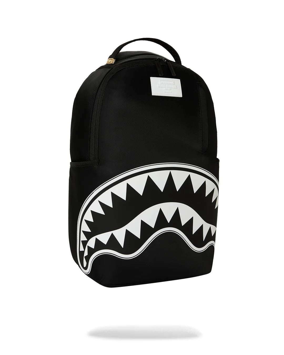 SPRAYGROUND Zaino SHARK CENTRAL WHITE STENCIL-Nero