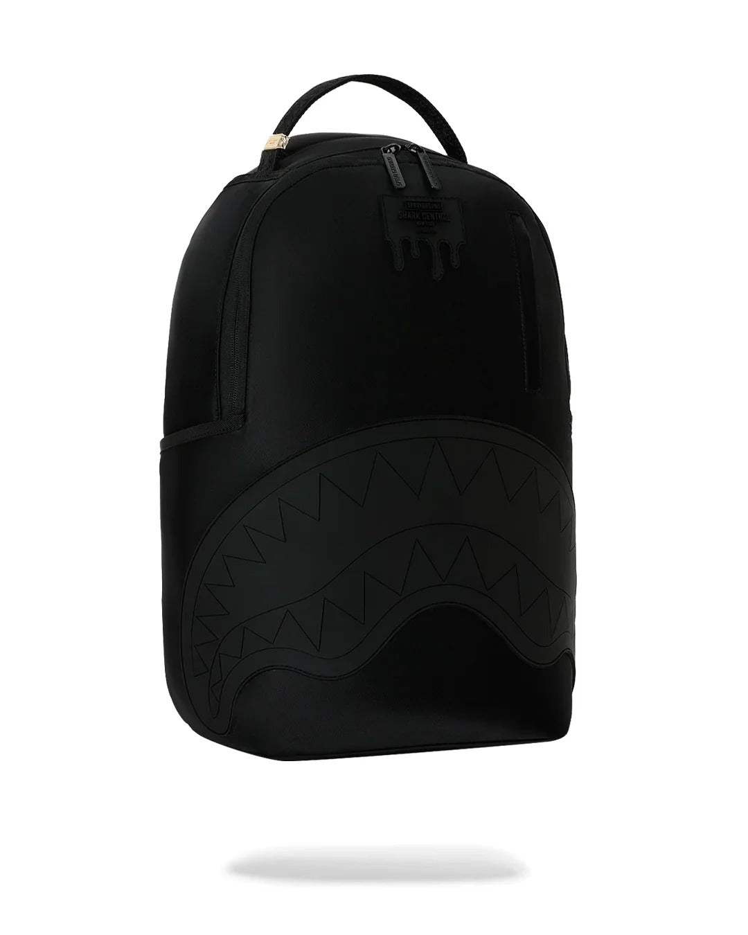 SPRAYGROUND Zaino SHARK CENTRAL BLACKED OUT EMBOSSED-Nero
