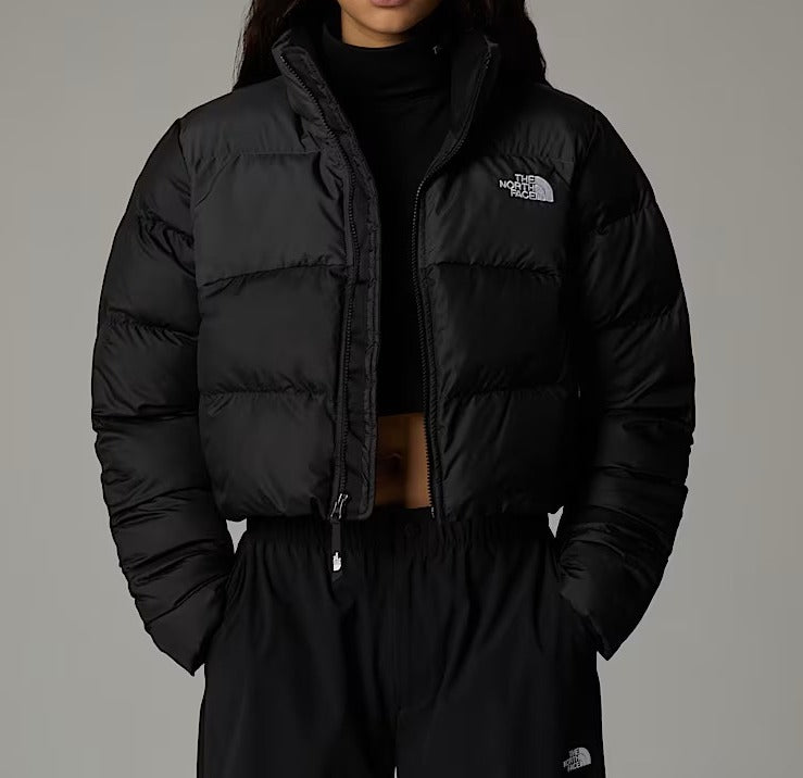 THE NORTH FACE Giacca Donna CROPPED SAIKURU-Tnf Black Asphalt Grey