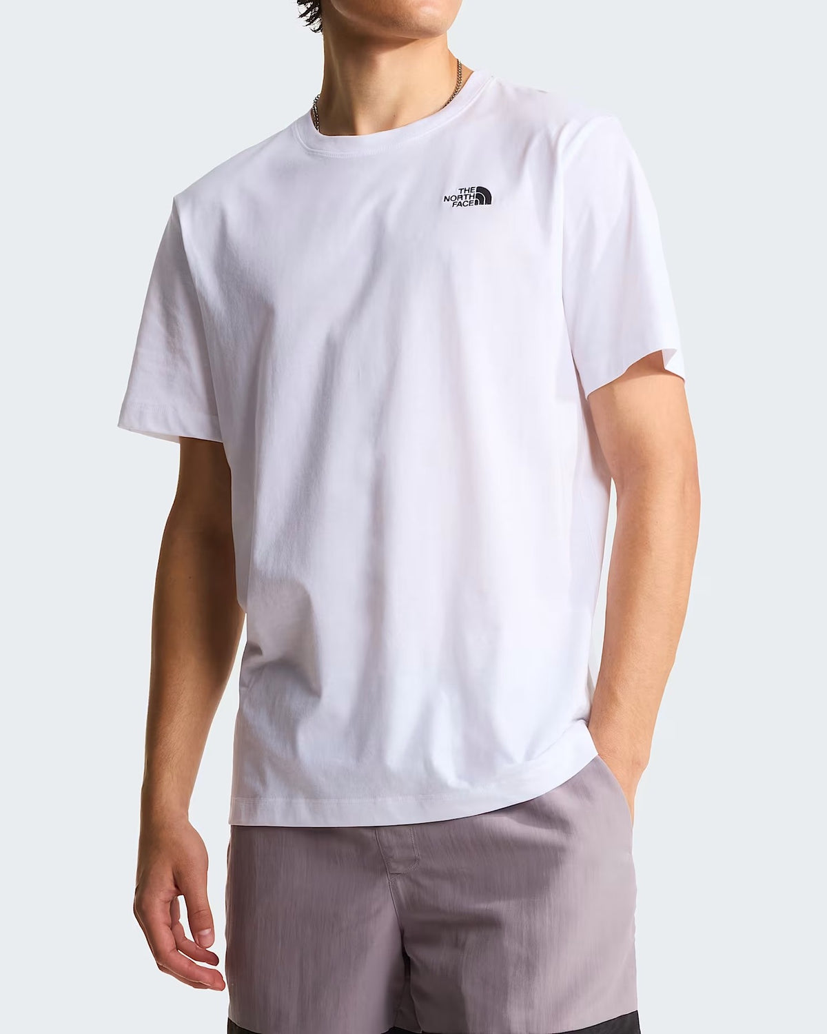 THE NORTH FACE T-Shirt Uomo EVOLUTION SIMPLE DOME-Tnf White