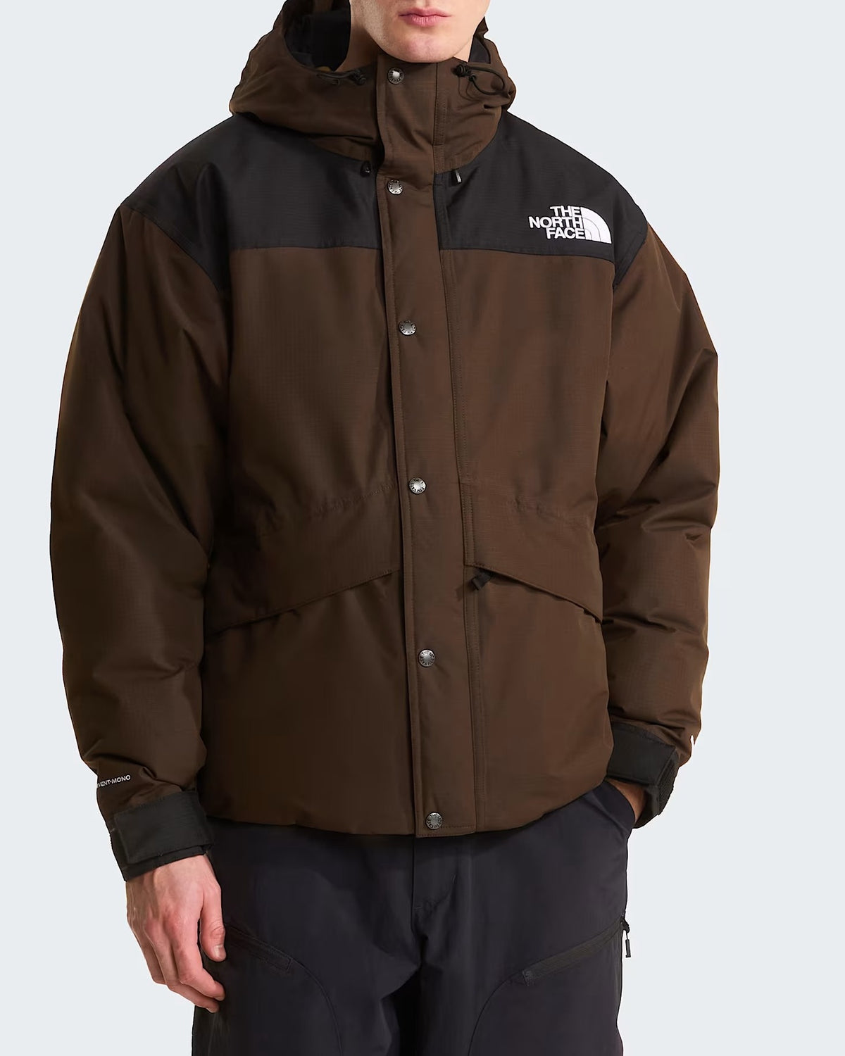 THE NORTH FACE Giacca Uomo MOUNTAIN DOWN-Dark Chestnut/Tnf Black