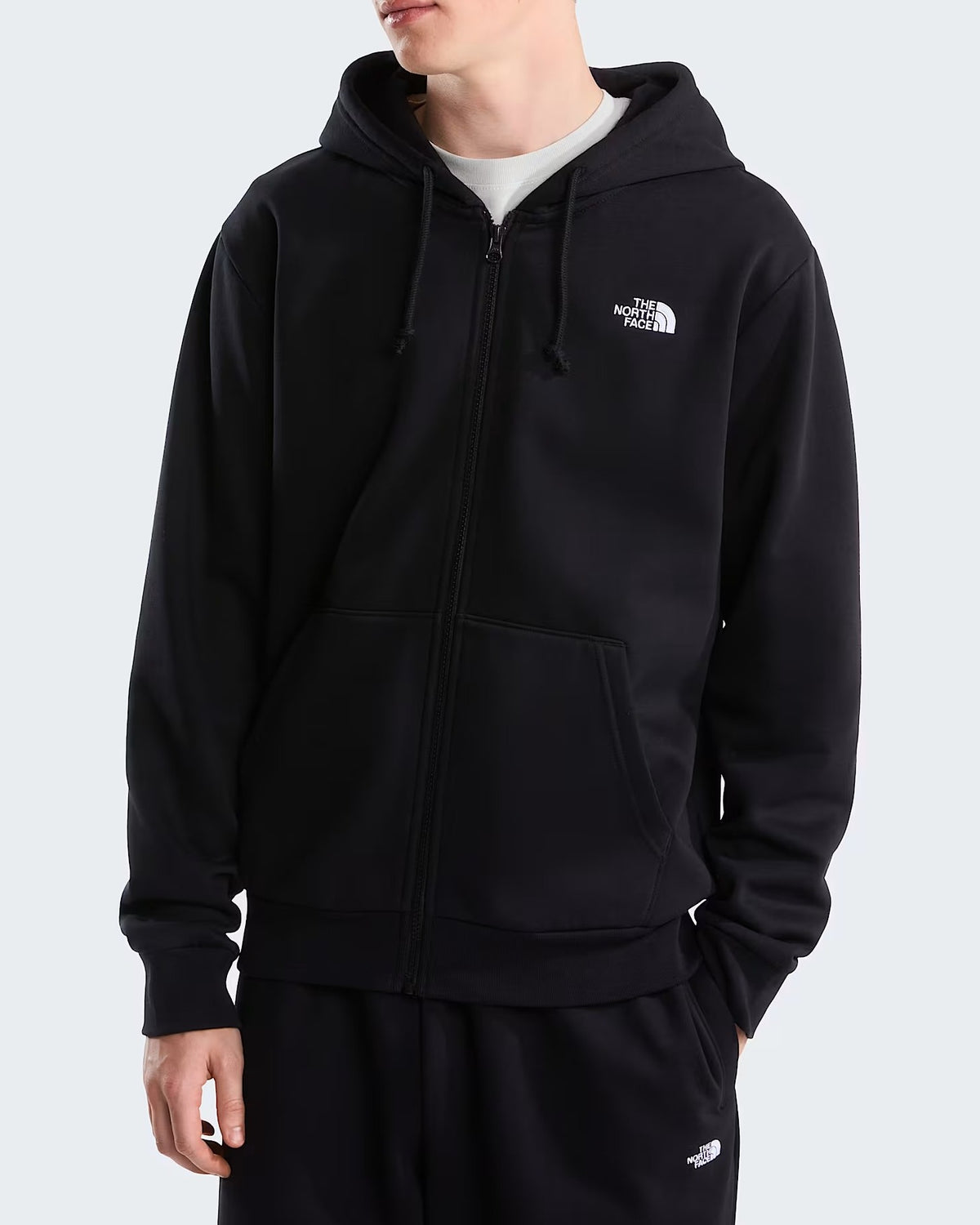 THE NORTH FACE Felpa Uomo EVOLUTION SIMPLE DOME Full Zip-Tnf Black