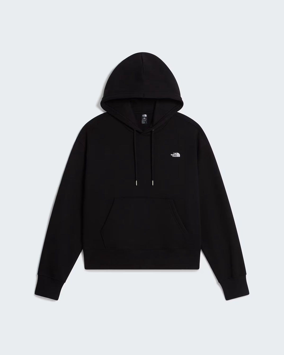 THE NORTH FACE Felpa Donna ESSENTIAL SIMPLE DOME BOXY Cappuccio-Tnf Black