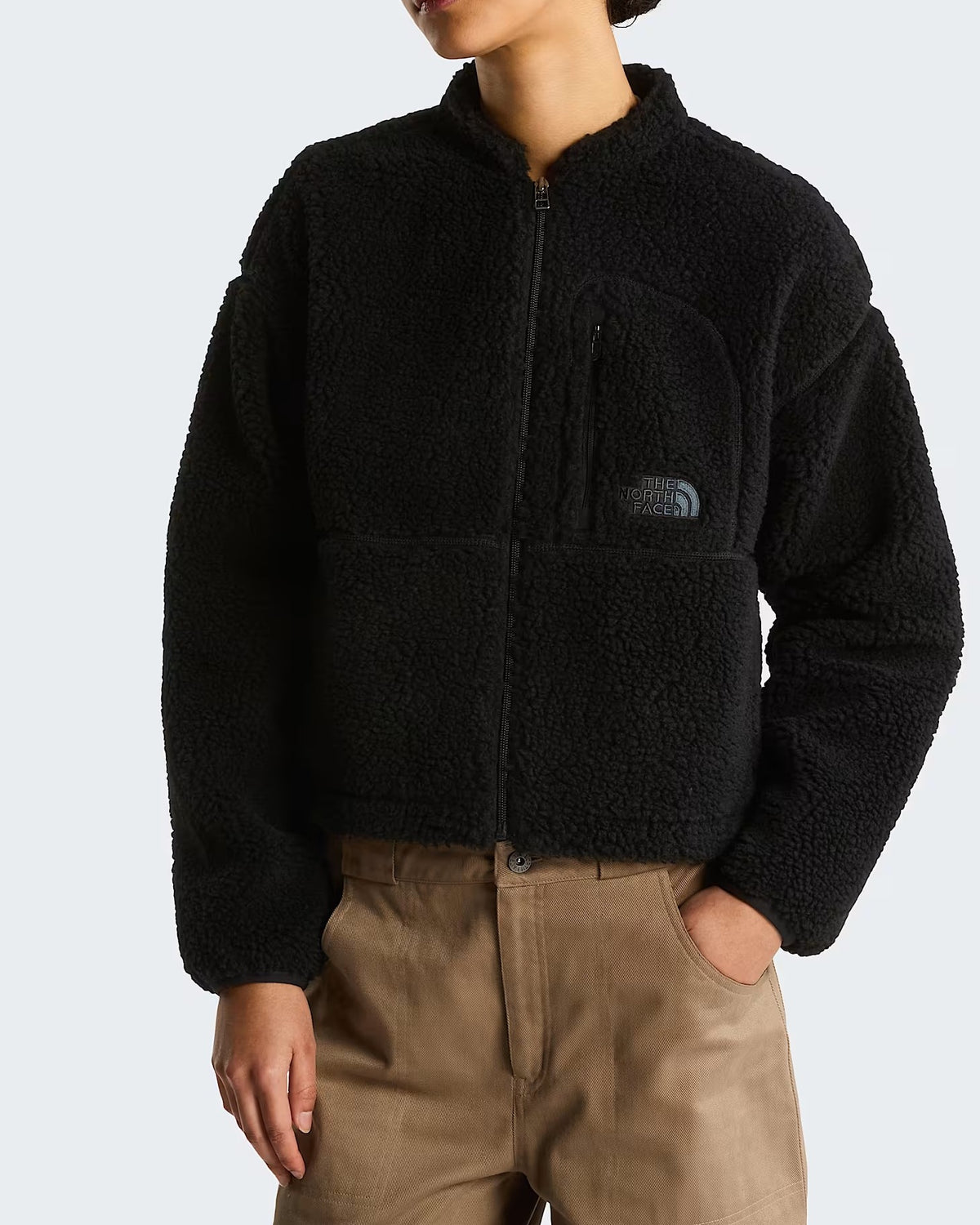 THE NORTH FACE Giacca Donna EXTREME PILE 2 Full Zip-Tnf Black
