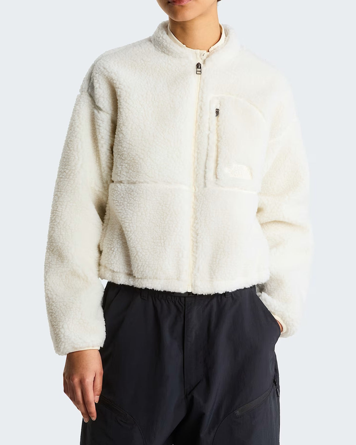 THE NORTH FACE Giacca Donna EXTREME PILE 2 Full Zip-White Dune