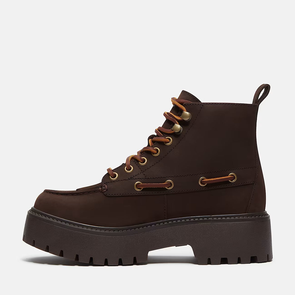 TIMBERLAND Scarponcino Donna STONE STREET MID LACE UP-Dark Brown