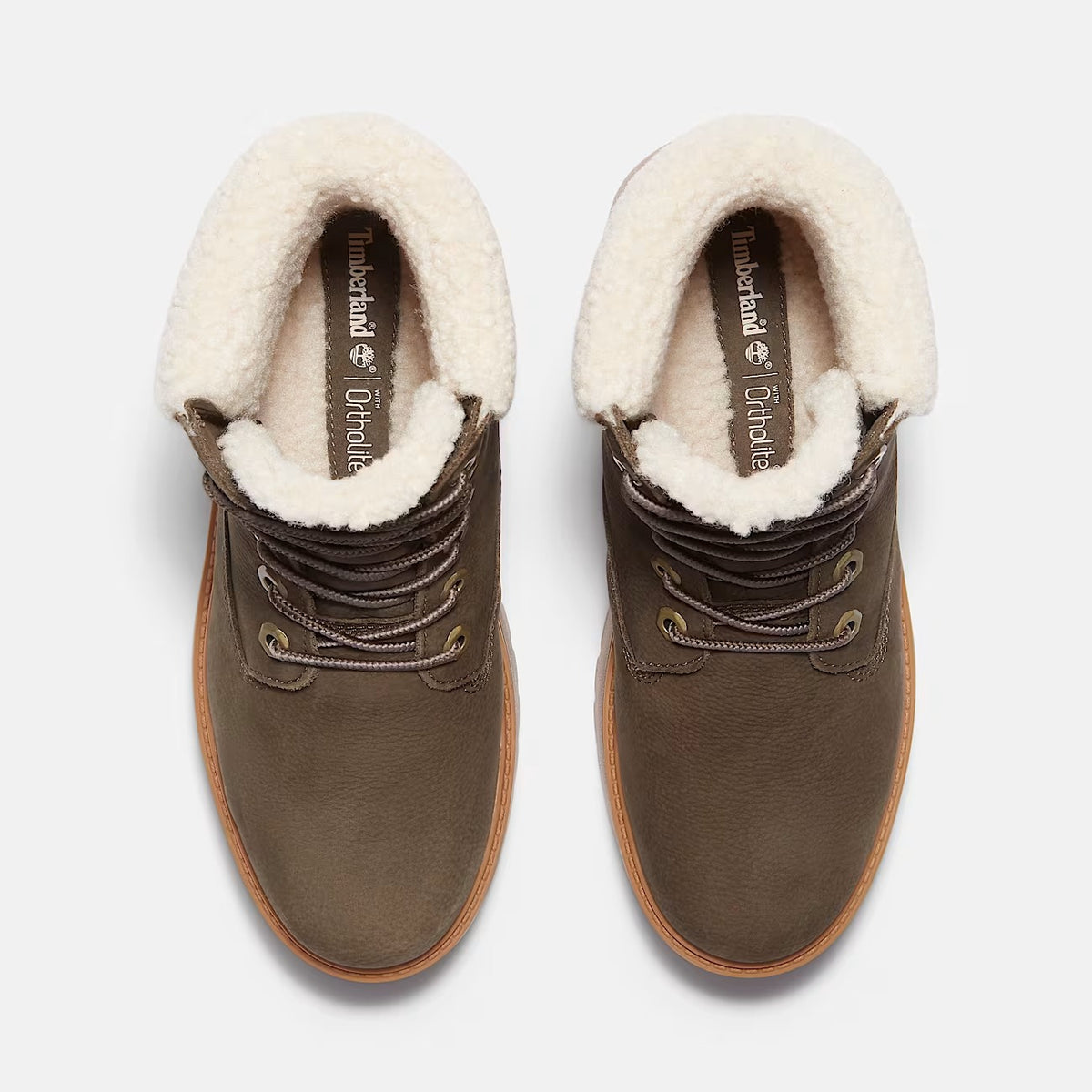 TIMBERLAND Scarponcino Donna STONE STREET MID WARM LINED-Dark Brown